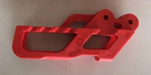 ORIGINAL GAS GAS REAR SWINGARM CHAIN GUIDE SWING ARM RED  EC300 FSE FSR - Picture 1 of 4