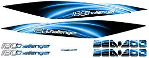 CHALLENGER 180 sticker stripe SEADOO full kit graphic replacement 2005 2010 - Picture 1 of 5