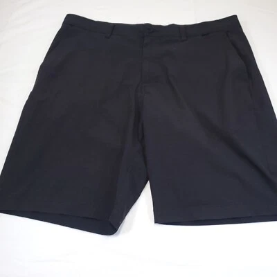 Travis Mathew Shorts Men's 38 Black Golf Chino Flat Front Golfing Athletic - Image 1 of 4