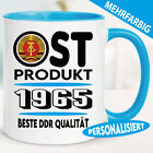 Tasse Geburtstag Ost Produkt DDR Personalisiert Geschenk 30 40 50 60 70 80