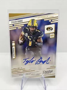 2022 PANINI CHRONICLES PRESTIGE DRAFT PICKS TYLER BADIE RC ROOKIE AUTO #PX-TBD - Picture 1 of 1