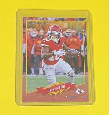 2020 Panini Donruss Tyreek Hill RETRO 2000 INSERT Kansas City Chiefs #R2K-TH 🔥 - Image 1 of 2