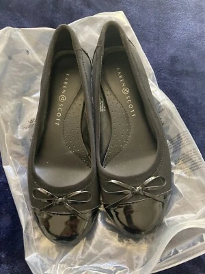 Karen Scott Black Flats Women's  Size 8M - Image 1 of 4