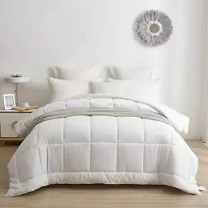 BedTreat Hotel Comforter Queen, Down Alternative Comforter with Corner Tabs - - Picture 1 of 8