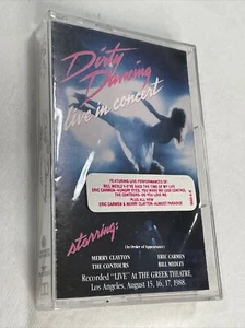 SEALED! DIRTY DANCING LIVE IN CONCERT CASSETTE TAPE 1989 NEW USA GREEK THEATRE - Picture 1 of 11