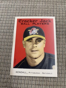 Topps Cracker Jack Ball Players Kendall #93 Baseball Card
