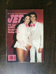 Jet Magazine April 16, 1981 - Figure Skaters Tai Babilonia and Randy Gardner - Imagen 1 de 2
