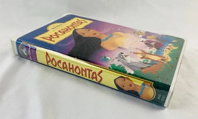 Disney Masterpiece Pocahontas VHS 1996 Clamshell Animated Movie Walt Disney - Image 1 of 4