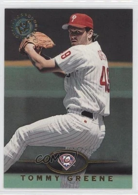 1995 Topps Stadium Club Tommy Greene #356 - Image 1 of 2