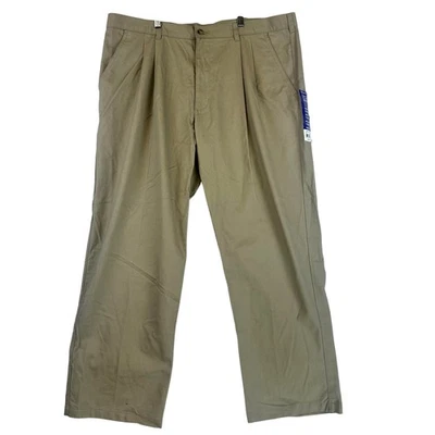 Брюки мужские George 40x30 классический крой плиссированные спереди устойчивые к морщинам легкий уход - Изображение 1 из 4