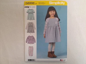 Simplicity Pattern - Children's Sportswear (3-8) #S8998 - Uncut - Picture 1 of 7