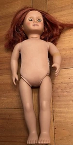 Bambola Battat Our Generation 18" capelli rossi occhi marroni lentiggini senza vestiti inclusi - Foto 1 di 8