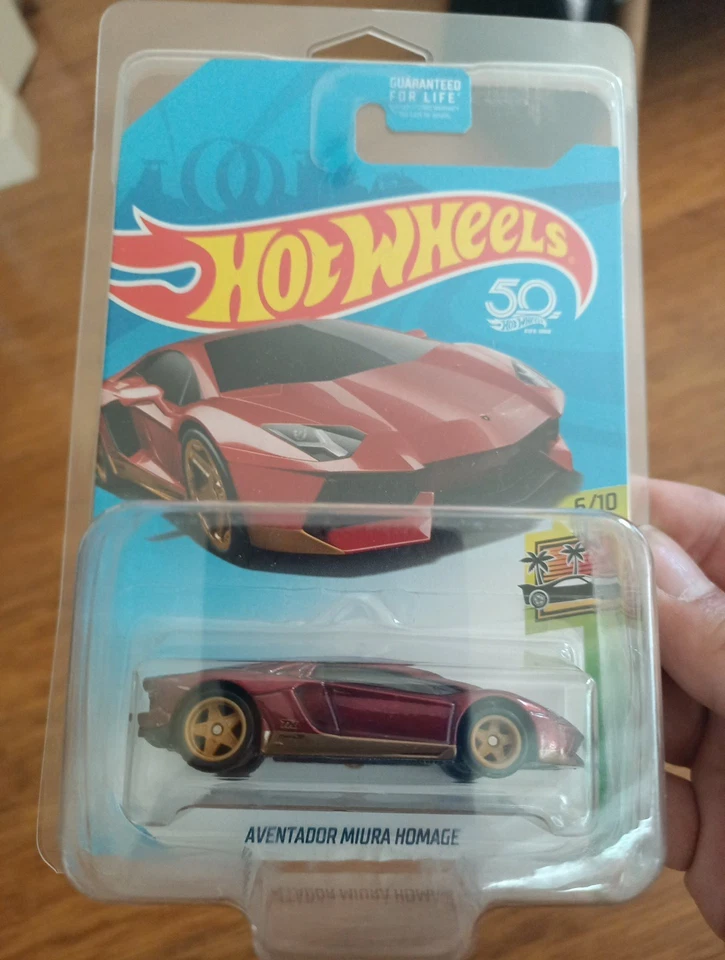 Защита Lamborghini Aventador Miura Homage Hot Wheels Super Treasure Hunt  - Изображение 1 из 1