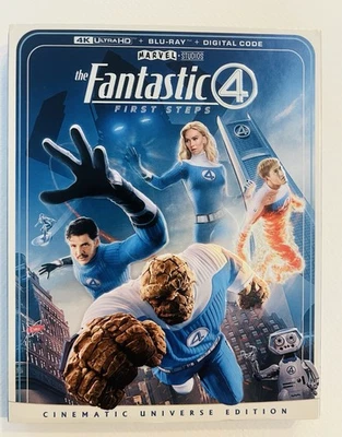 The Fantastic 4: First Steps 4K (UHD 4K + Blu-ray + Digital With Slip Cover) - Image 1 of 3