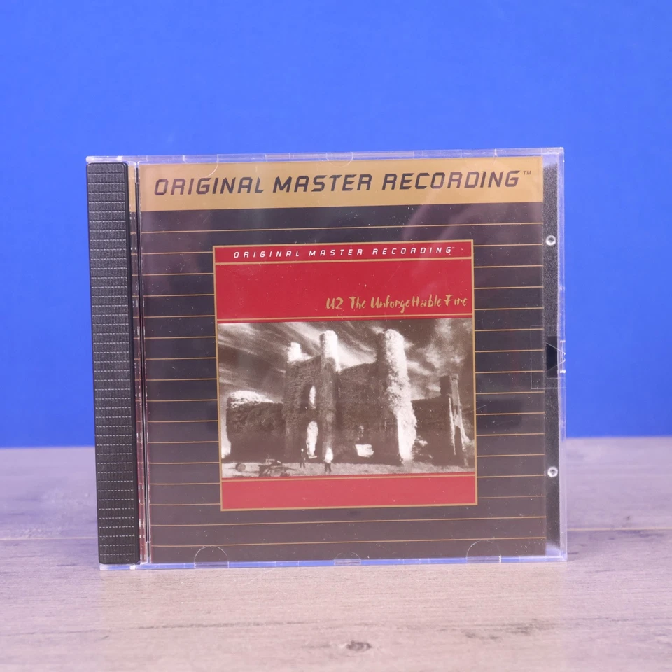 U2 - The Unforgettable Fire MFSL UDCD 24KT Gold Audio CD Foto 1 de 1
