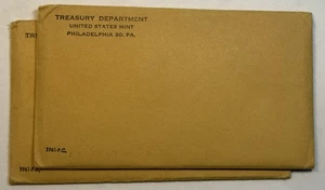 2- 1961 U.S. PROOF SETS - Picture 1 of 3
