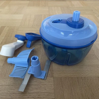 Tupperware Quick Chef Blau, Zerkleinerer, Küchenhelfer Küchenmaschine - Bild 1 von 4
