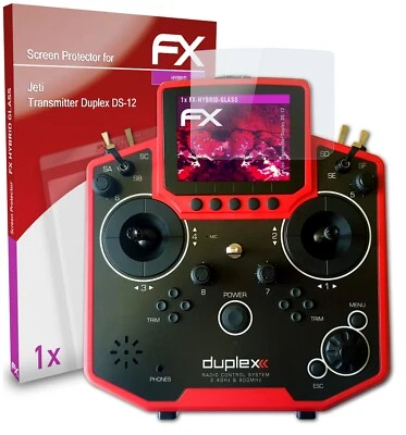 atFoliX Pellicola Vetro per Jeti DS-12 9H Armatura di protezione