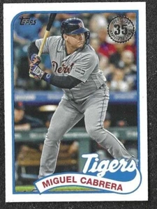 Miguel Cabrera Topps 2024 Series 1 1989 Topps #89B-97 - Bild 1 von 2
