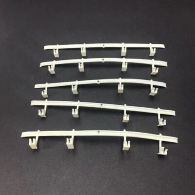 Vintage 1965 Eldon Selectronic Road Race Set Replacment White Fence Pcs Lot of 5 - Image 1 of 2