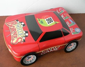 RARE Mille Bornes Auto Racing Card Game Metal Tin Special Issue Sportcar Tray - Bild 1 von 10