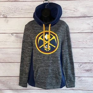 Fanatics Denver Nuggets Hoodie Mens Size S Black Space Dye NBA Pullover B57 - Picture 1 of 10
