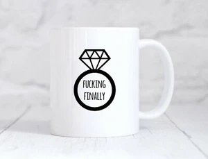 Divertente Regalo Fidanzamento Sposa Da Essere Sposa Doccia Regalo Migliore Amica Tazza Caffè - Foto 1 di 1