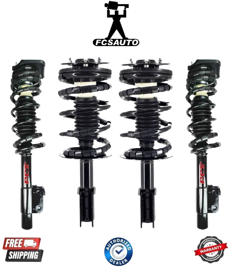 Complete FCS Front &Rear Coil Spring Fits 98-03 Chevrolet Malibu - Image 1 of 1