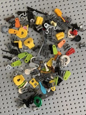 LEGO Large lot  Minifigure Accessories different sets themes over 100 pieces A - Image 1 of 4