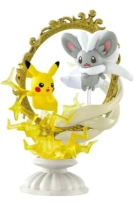 AUTHENTIC Pikachu + Cinccino Re-ment Pokemon Decorative Frame Collection figure - Picture 1 of 2