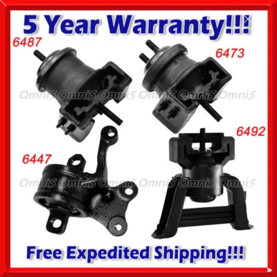 Juego de montaje de motor y transmisión M131 Fit 2001-2002 Mazda Millenia 2,5 L 4 piezas Foto 1 de 4