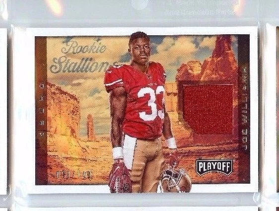 JOE WILLIAMS 2017 PANINI PLAYOFF #98/149 ROOKIE STALLIONS JERSEY SAN FRAN 49ERS - Image 1 of 1