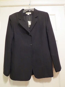 Casual Corner ladies size 8 black blazer NWT lined womens jacket  coat New - Picture 1 of 2