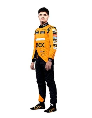 2024 New McLaren Lando Norris F1 Team Race Suit REPLICA - Image 1 of 3