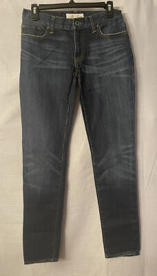 Pantalones de mezclilla de diseñador súper ajustados Rugby Ralph Lauren para mujer talla 26 usados en excelente estado Foto 1 de 4