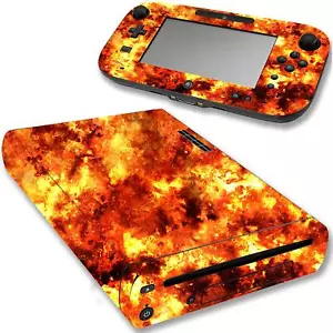 Pieles de juego con patrón de llama diseñadas para adaptarse a los sistemas Wii U VWAQ - WGC3 - Imagen 1 de 3