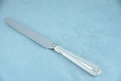 Tiffany & Co. Faca de jantar Shell & Thread prata esterlina 9" HH sem monograma - Imagem 1 de 4