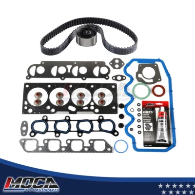 Head Gasket Set 99 teeth Timing Belt Kit Fit for 00-04 Ford Focus 2.0L l4 GAS - Image 1 of 4