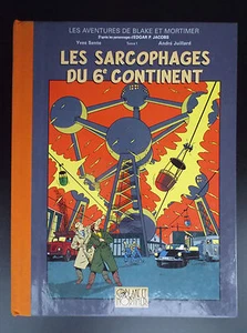 RARE Tirage de Presse Les sarcophages du 6e continent 2003 Blake et Mortimer - Imagen 1 de 1