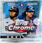 Mlb Topps 2021 Chrome Baseball Trading Card Mega Box [10 X-Fractor Parallels!]
