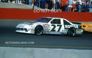 RUSTY WALLACE DAYTONA 500 SLIDE 35MM NASCAR #27 ON THE BANKING 1989 PONTIAC - Picture 1 of 1