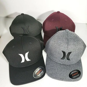 NUEVO - HURLEY ICON TEXTURE FlexFit Sombrero para Hombre 83% NAILON (Múltiples Variaciones) - Imagen 1 de 16