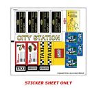 LEGO 60050 - City: Town - Train: RC Train: Train Station - STICKER SHEET - Blue
