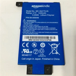 58-000049 MC-354775-05 1420mAh batería para Amazon Kindle PaperWhite 2nd Gen 6 " - Imagen 1 de 2