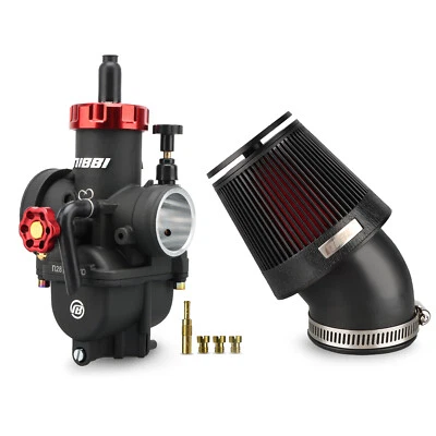 NIBBI Racing Carburetor PE 28mm w/ Air Filter Fits 200cc-250cc Dirt Pit Bike ATV - Image 1 of 4