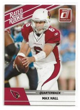 2010 Panini Donruss Rated Rookie Max Hall Rookie Card 