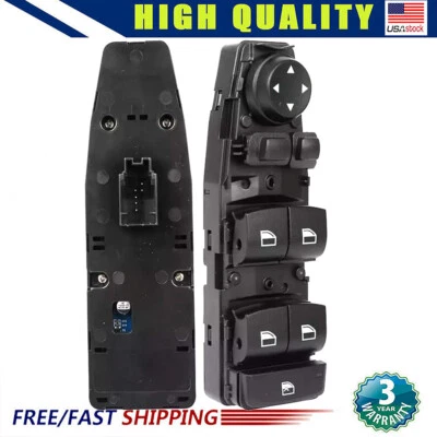Interruptor de ventana Power Master lado del conductor para BMW 528i 535i 550i X3 650I 535D&M6 M5 Foto 1 de 4