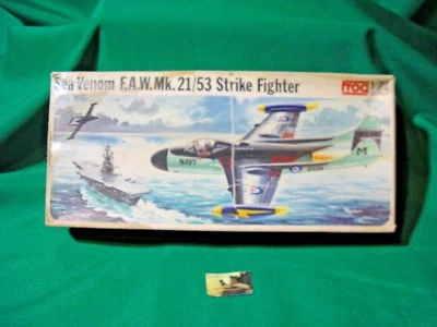 Kit Montaggio Frog Aereo Sea Venom Stike Fighter plastica scala 1:72 ref.F295 - Immagine 1 di 4
