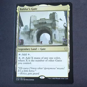 Baldur's Gate 345 Magic The Gate Battle for Baldurs Gate raro casi nuevo - Imagen 1 de 2