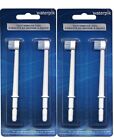 Waterpik Replacement Toothbrush Tips Model TB-100E (2X Twin Packs)